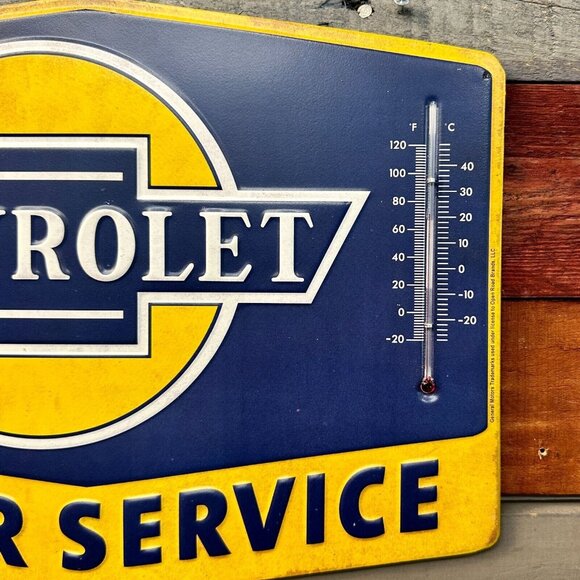 Chevrolet Super Service Embossed Thermometer - Picture 8 of 10
